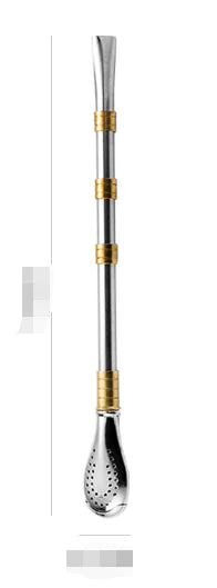 Reusable Stainless Steel Straw with Filter (One Set)