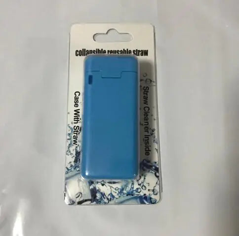 Stainless Steel Collapsible Straw for Outdoor Use