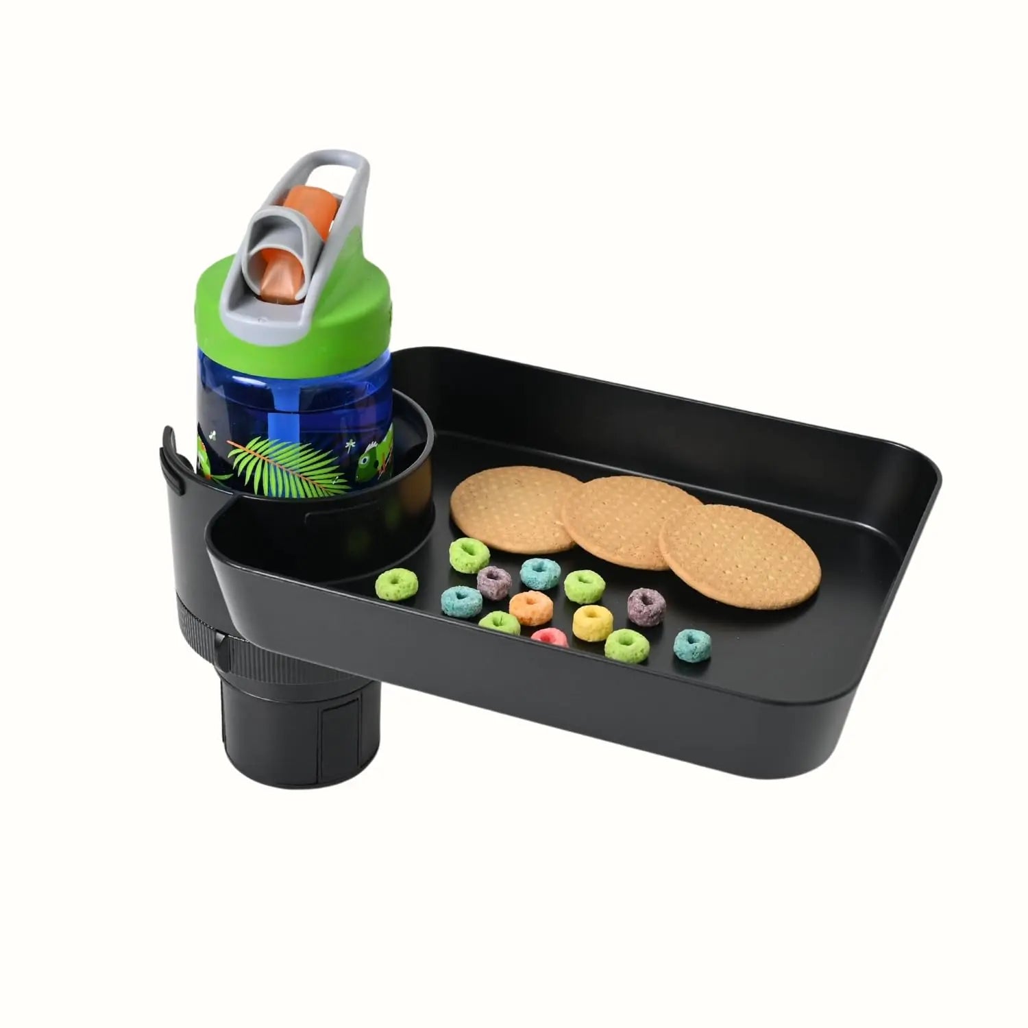 Car Seat Tray Adjustable Base Car Seat Tray for Kids Car Seat Cup Holder