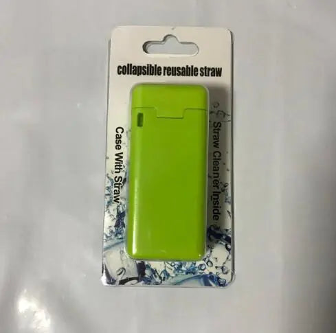 Stainless Steel Collapsible Straw for Outdoor Use