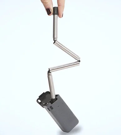 Stainless Steel Collapsible Straw for Outdoor Use