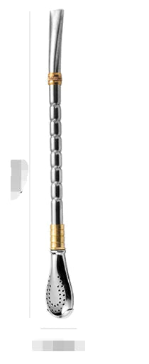 Reusable Stainless Steel Straw with Filter (One Set)